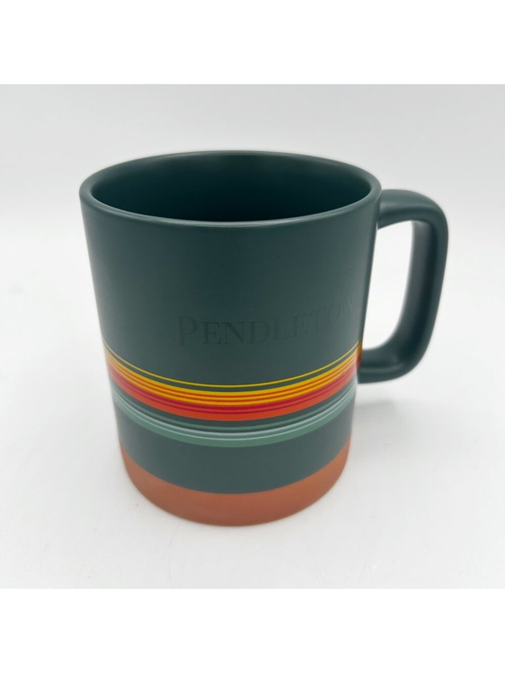 Pendleton National Parks Collectible Mug Coffee Teal Blue 18 oz Woolen Mills
